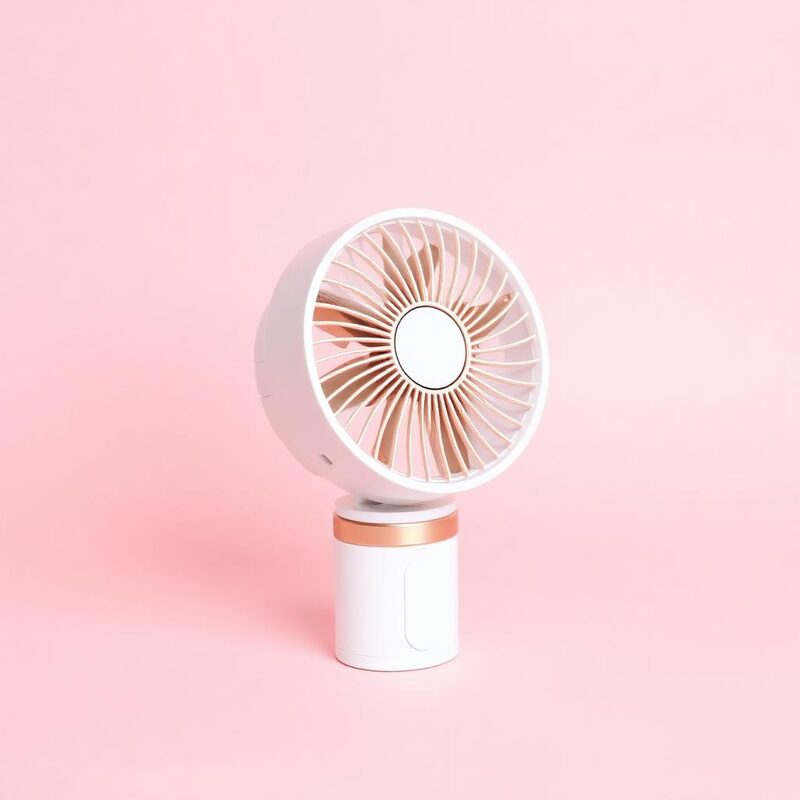 Portable Neck Fan · Lifestyle